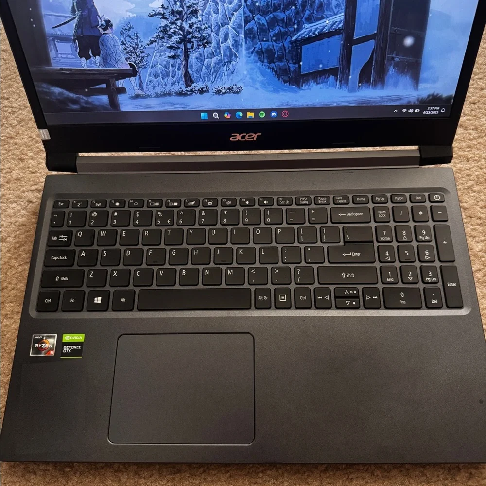 Acer Aspire 7 Ryzen 5 GTX 1650 16GB RAM